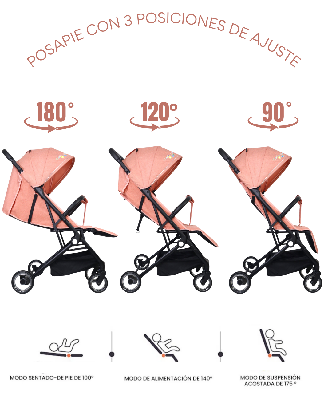 Carriola Confety Luki  JST826
