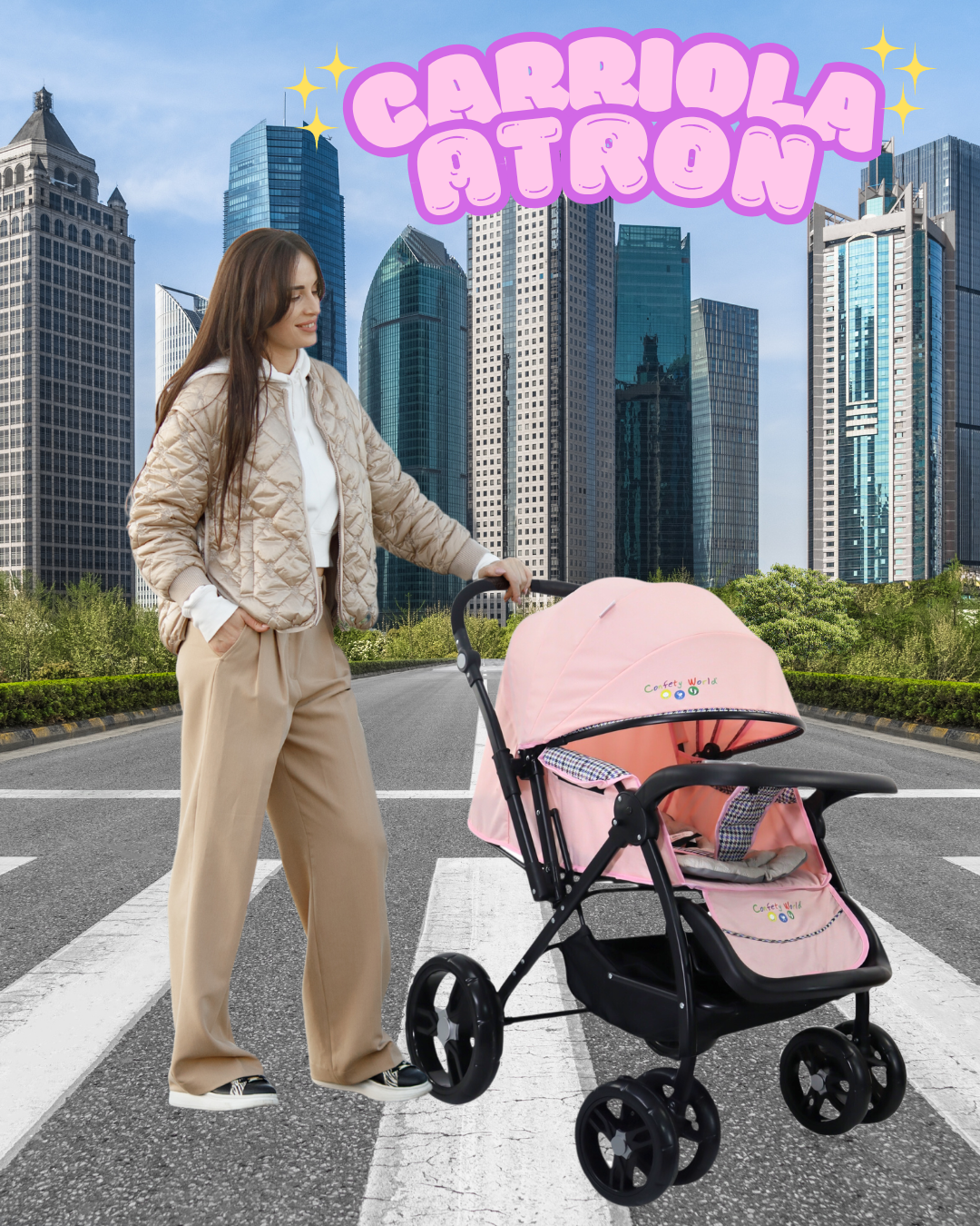 Carriola Confety Atron JST823