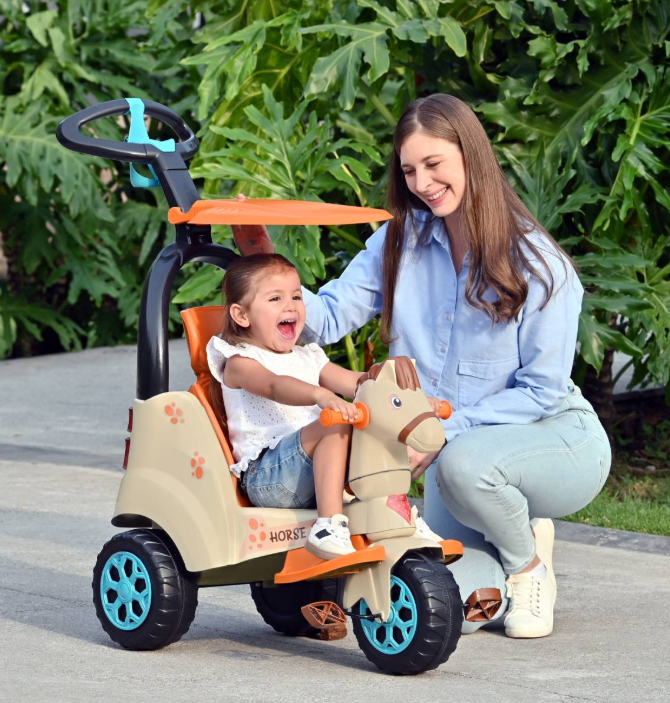 Triciclo Prinsel Super Trike 2 en 1 Caballito 1362