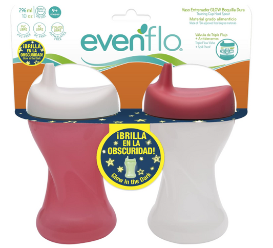 VASO EVENFLO ADVANCED BRILLA EN LA OSCURIDAD 10 OZ 2 PIEZAS