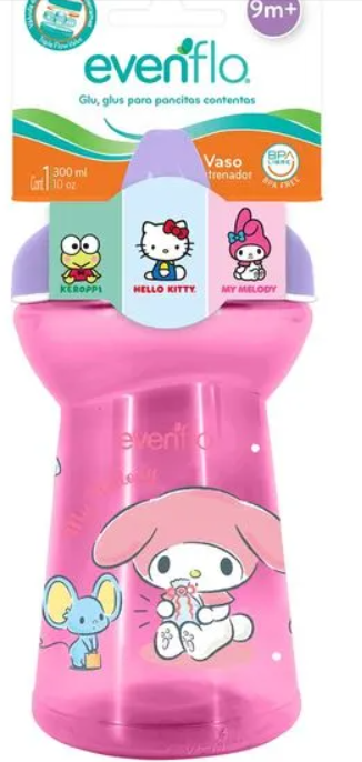 Vaso Evenflo tumbler hello kitty 10 oz  6623
