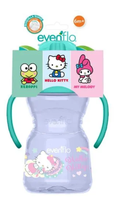 Taza Evenflo entrenadora hello kitty 10oz  6625