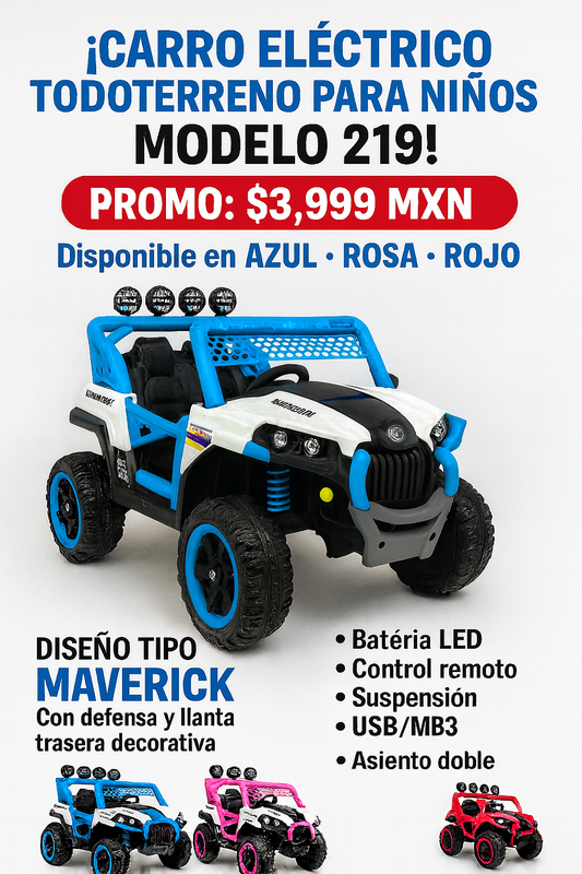 Carro Eléctrico Confety 219