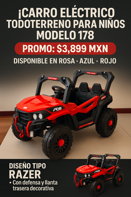 Carro Eléctrico Confety 178