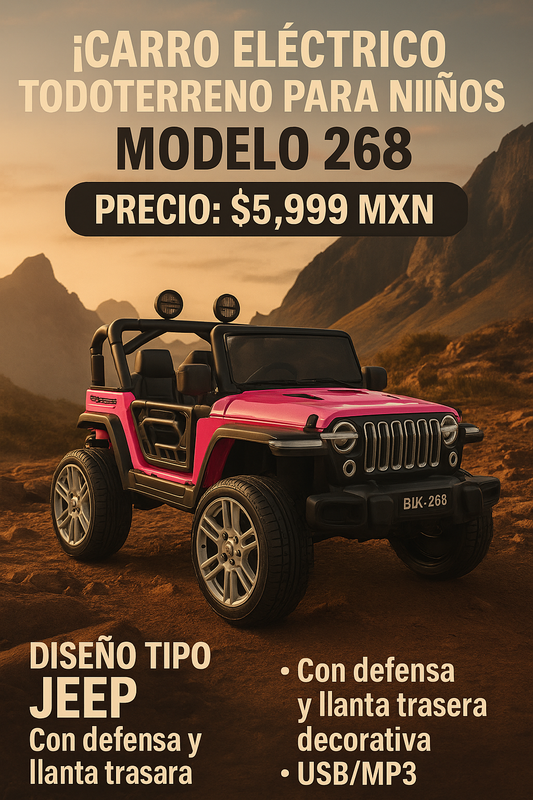 Carro Eléctrico Confety 268