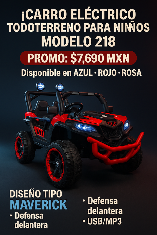 Carro Eléctrico Confety 218