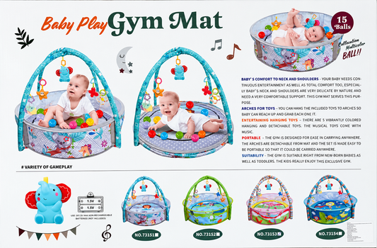Gimnasio Gym Mat  Gu Baby ZB73151 - ZB73154